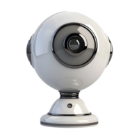 AI generated Security Camera on Transparent background - Ai Generated png