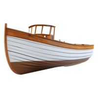 AI generated Ocean Boat on Transparent background - Ai Generated png