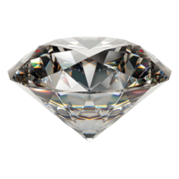 ai généré diamant sur transparent Contexte - ai généré png