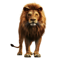 AI generated Lion on Transparent background - Ai Generated png