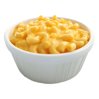 ai généré savoureux macaroni sur transparent Contexte - ai généré png