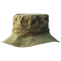 ai generato 3d interpretazione di un' secchio cappello su trasparente sfondo - ai generato png