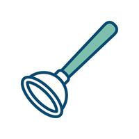 plunger icon vector design template in white background