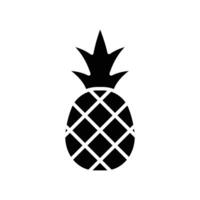 pineaple icon vector design template in white background