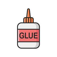 glue icon vector design template in white background