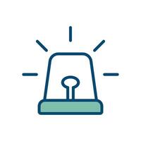 siren icon vector design template in white background