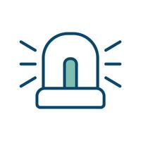 siren icon vector design template in white background