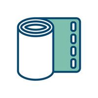 bandage icon vector design template in white background