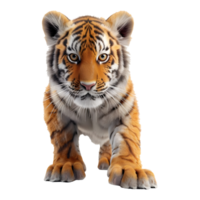 AI generated Cute Baby Lion on Transparent background - Ai Generated png