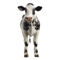 ai généré vache sur transparent Contexte - ai généré png