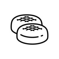 bread icon vector design template in white background