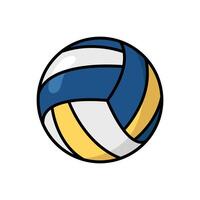 volley ball icon vector design template in white background