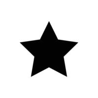star icon vector design template in white background