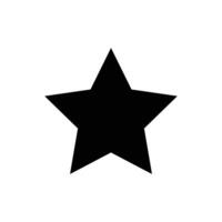 star icon vector design template in white background