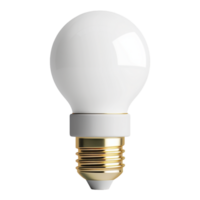 AI generated 3D Rendering of a Light LED Bulb on Transparent Background - Ai Generated png