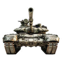 AI generated Army Tank on Transparent background - Ai Generated png