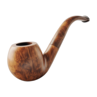AI generated 3D Rendering of a Smoking Vape or Pipe on Transparent Background - Ai Generated png