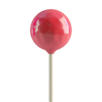 AI generated 3D Rendering of a Colorful Lollypop on Transparent Background - Ai Generated png