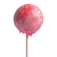 AI generated 3D Rendering of a Colorful Lollypop on Transparent Background - Ai Generated png