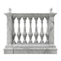 AI generated Greek Marble Wall on Transparent background - Ai Generated png