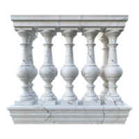 AI generated Greek Marble Wall on Transparent background - Ai Generated png