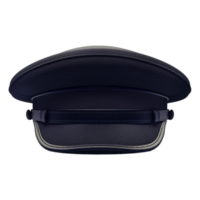 ai généré 3d le rendu de une police casquette ou chapeau sur transparent Contexte - ai généré png