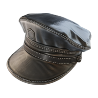 AI generated 3D Rendering of a Police Cap or Hat on Transparent Background - Ai Generated png