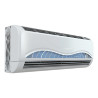 AI generated 3D Rendering of a Room Air Conditioning on Transparent Background - Ai Generated png