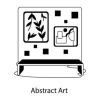 Trendy Abstract Art vector