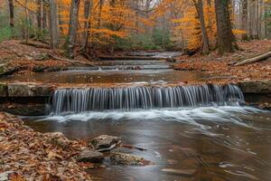 AI generated water flow nature professional photography photo