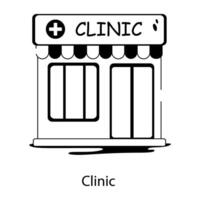 Trendy Clinic Concepts vector