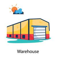 Trendy Warehouse Concepts vector