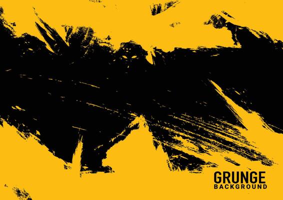 Abstract geometric yellow frame grunge texture. Grunge texture background