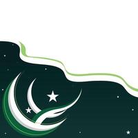 Pakistán día vector ilustración carteles