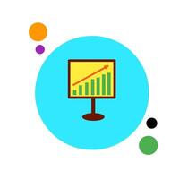 diagrama estadística gráfico vector