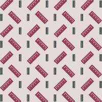 Ruler vector Illustration repeating trendy cute pattern colorful paper print