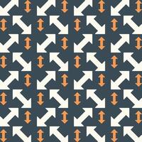Double Arrow fabric wallpaper repeating trendy pattern vector illustration grey background