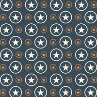 Star fabric wallpaper repeating trendy pattern vector illustration grey background