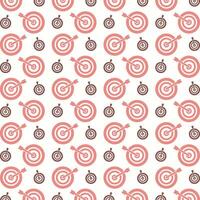 Bullseye pink repeating trendy pattern beautiful vector illustration background
