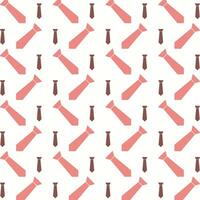 Tie pink repeating trendy pattern beautiful vector illustration background
