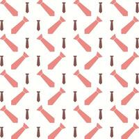 Tie pink repeating trendy pattern beautiful vector illustration background