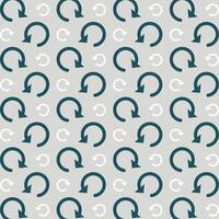 Reload icon blue repeating trendy pattern colorful vector illustration background