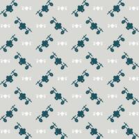 Drone icon blue repeating trendy pattern colorful vector illustration background