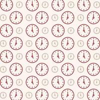 Watch red icon valentine style trendy repeating pattern vector illustration background
