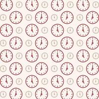 Watch red icon valentine style trendy repeating pattern vector illustration background