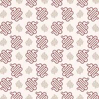 Intestines red icon valentine style trendy repeating pattern vector illustration background
