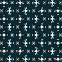 Drone icon luxury blue repeating pattern beautiful vector illustration background