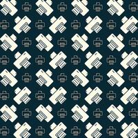 Printer shape luxury blue repeating pattern beautiful vector illustration background