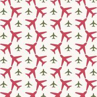 Airplane Icon trendy colorful repeating pattern multicolour vector illustration background