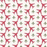 Airplane Icon trendy colorful repeating pattern multicolour vector illustration background